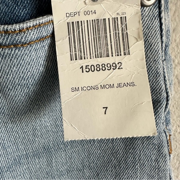 Sailor Moon Icons Embroidered Mom Jeans women’s new - Picture 7 of 16